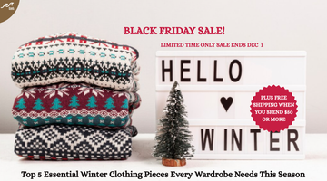 Top 5 Essential Winter Clothing Pieces Every Wardrobe Needs This Season