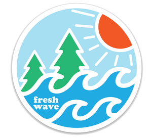 Sun n Waves Magnet - Fresh Wave