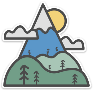 Big Sky Sticker - Fresh Wave