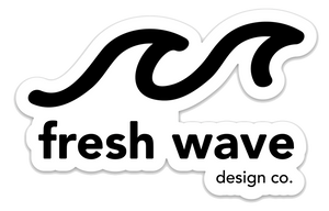 Logo Sticker - Fresh Wave