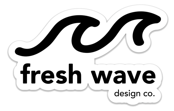 Logo Sticker - Fresh Wave